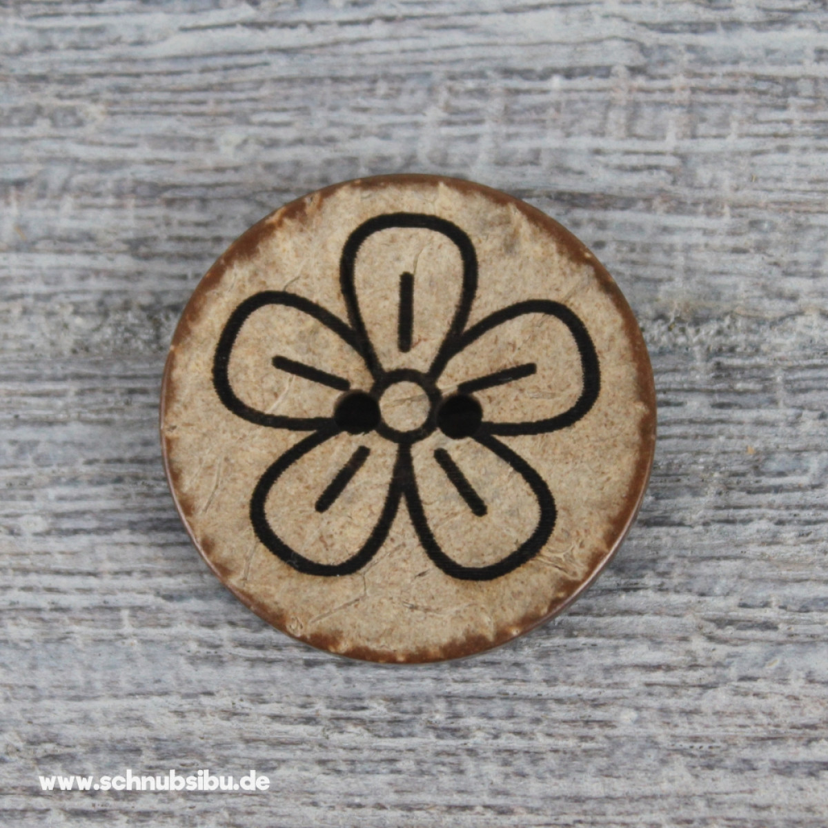 Kokosknopf Blume (Eigenproduktion)